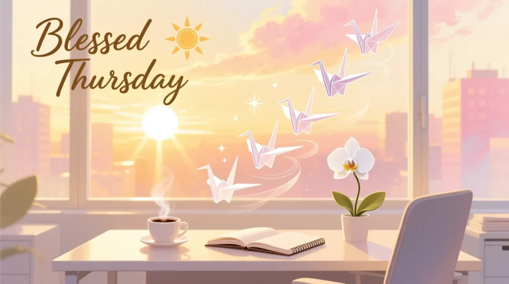 Positive Thursday Blessings for Work