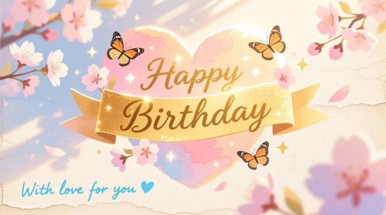 Beautiful Happy Birthday Blessings