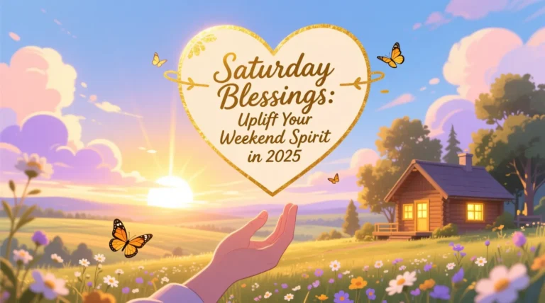 Saturday Blessings