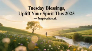 Read more about the article Tuesday Blessings: Uplift Your Spirit This 2025