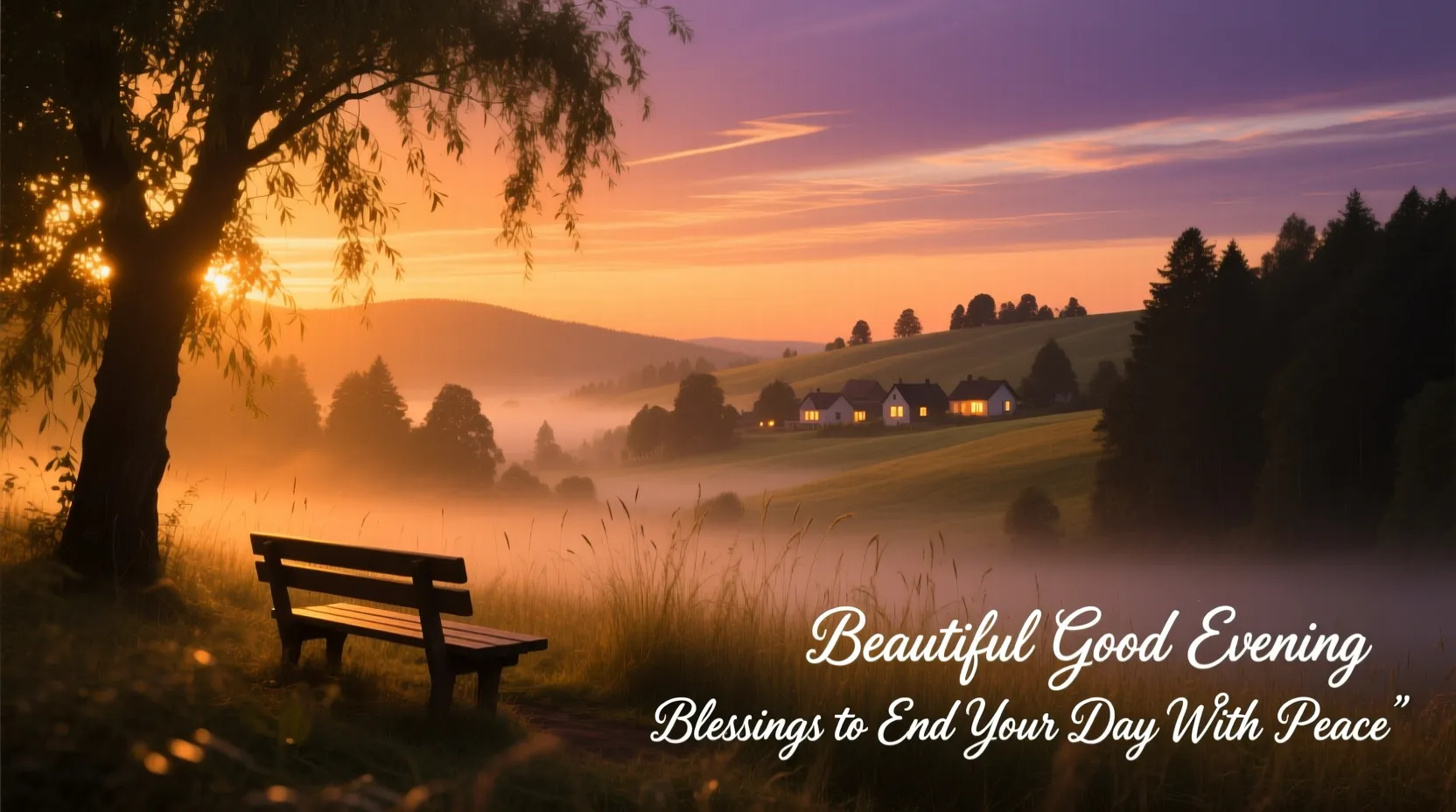 Read more about the article Beautiful Good Evening Blessings to End Your Day with Peace 🌇