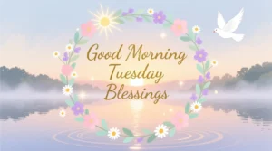 Read more about the article Good Morning Tuesday Blessings 🌅✨