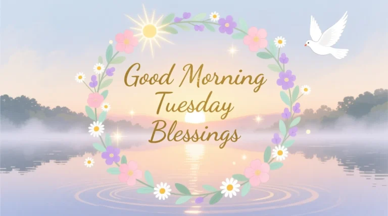 Good Morning Tuesday Blessings