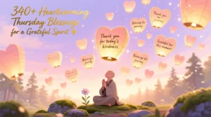 Read more about the article 340+ Heartwarming Thursday Blessings for a Grateful Spirit ✨