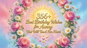 Read more about the article 356+ Best Birthday Wishes for Aunty That Will Touch Her Heart 🌸🎊