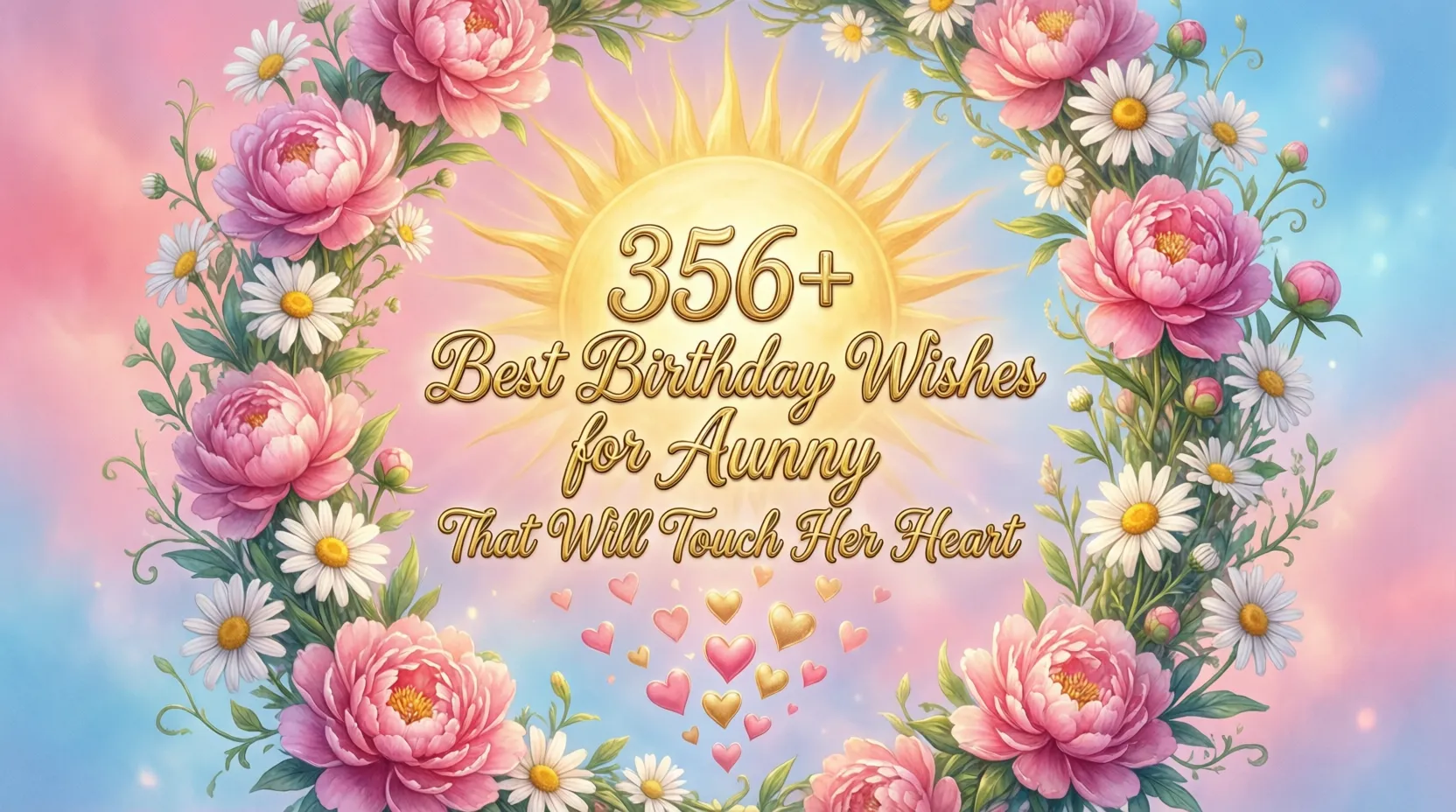 You are currently viewing 356+ Best Birthday Wishes for Aunty That Will Touch Her Heart 🌸🎊