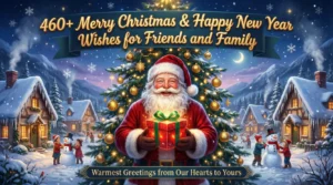 Read more about the article 🎅 460+ Merry Christmas & Happy New Year Wishes for Friends and Family
