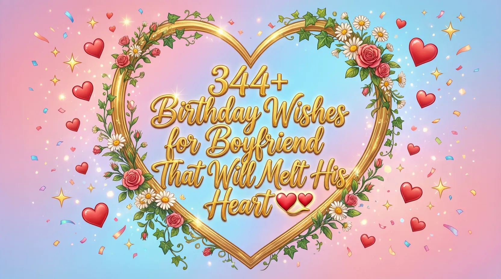 You are currently viewing 344+ Birthday Wishes for Boyfriend That Will Melt His Heart 💌🎉