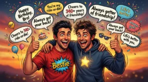 Read more about the article 🎈 340+ Birthday Messages Every Male Best Friend Will Love