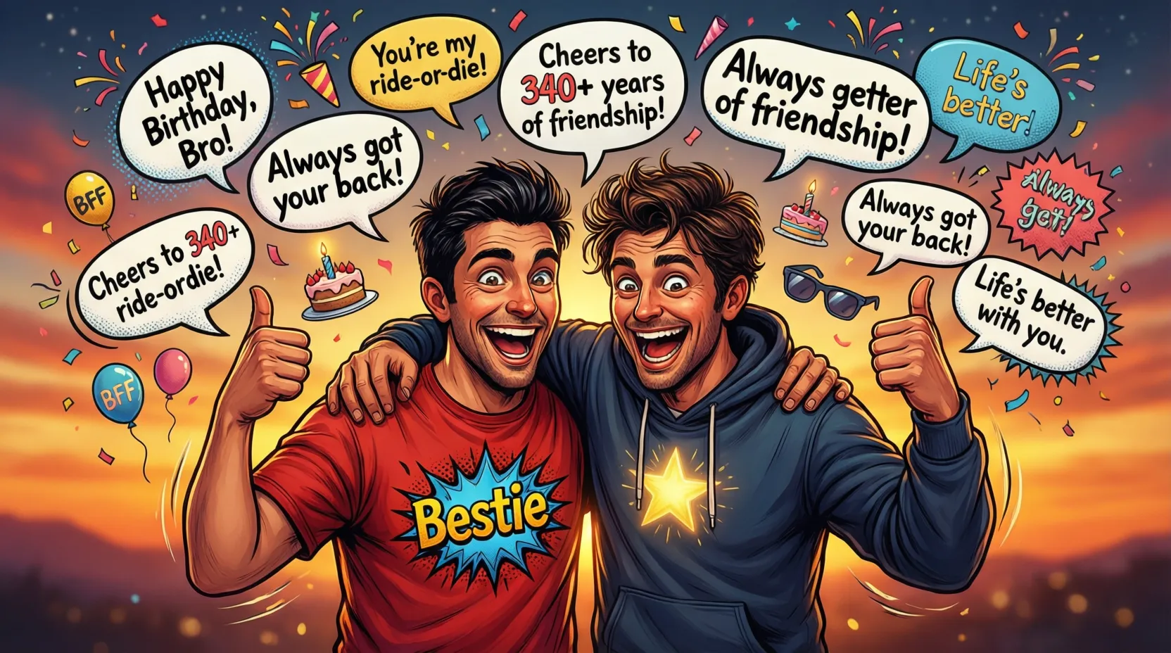 You are currently viewing 🎈 340+ Birthday Messages Every Male Best Friend Will Love