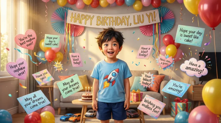 Birthday Wishes for My Nephew