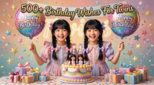 Read more about the article 🥳 500+ Unique Birthday Wishes for Twins: Make Their Day Special! 🎉