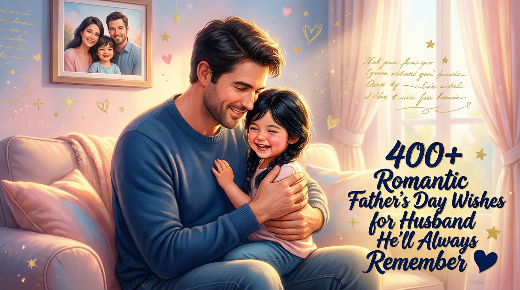 You are currently viewing 400+ Romantic Father’s Day Wishes for Husband He’ll Always Remember 💙