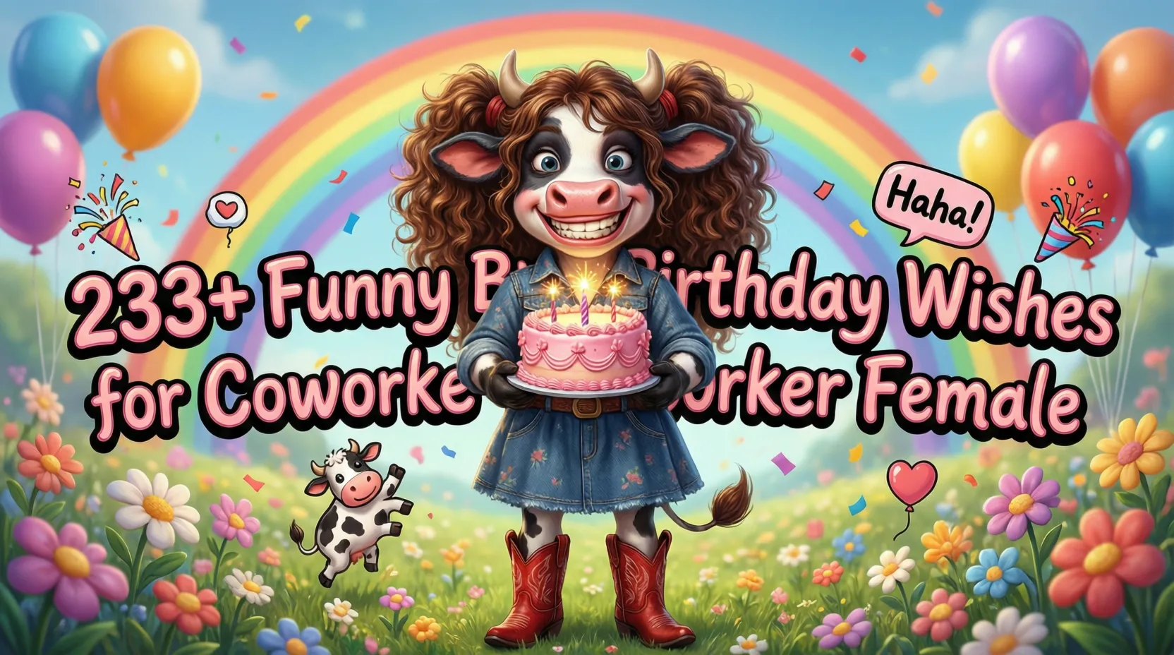 You are currently viewing 233+ Funny Birthday Wishes for Coworker Female 2026 🎉😂