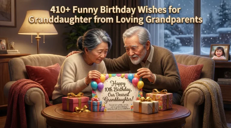 Funny Birthday Wishes for Granddaughter
