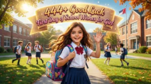 Read more about the article 444+ Inspiring Good Luck Messages for Girls on Their First Day of School 🌟🎓