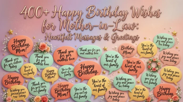 Happy Birthday Wishes For Mother In Law