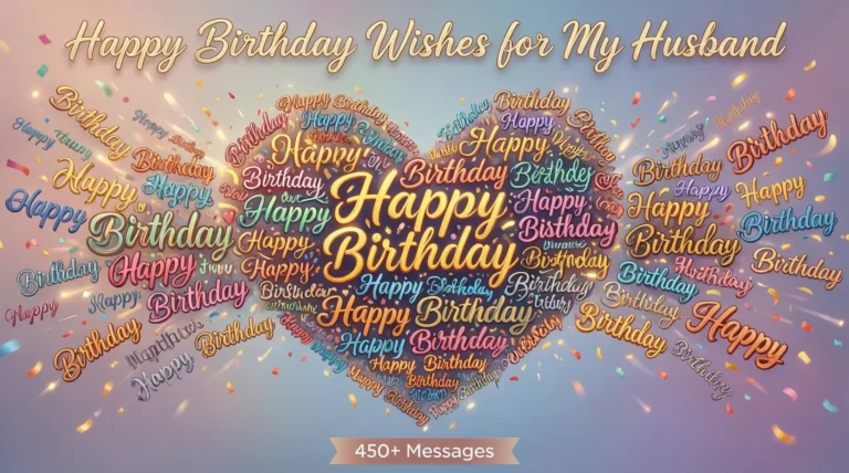 Happy Birthday Wishes for My Husband