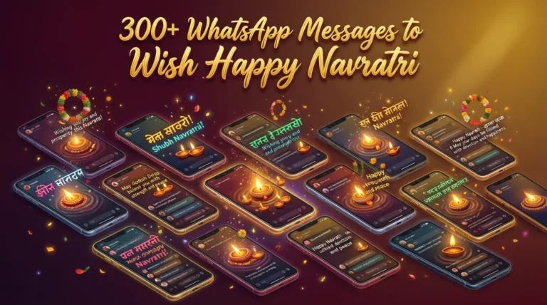 Happy Navratri Wishes For WhatsApp