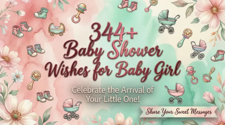 Baby Shower Wishes for Baby Girl