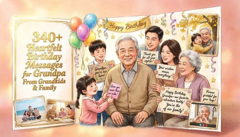 Birthday Messages for Grandpa