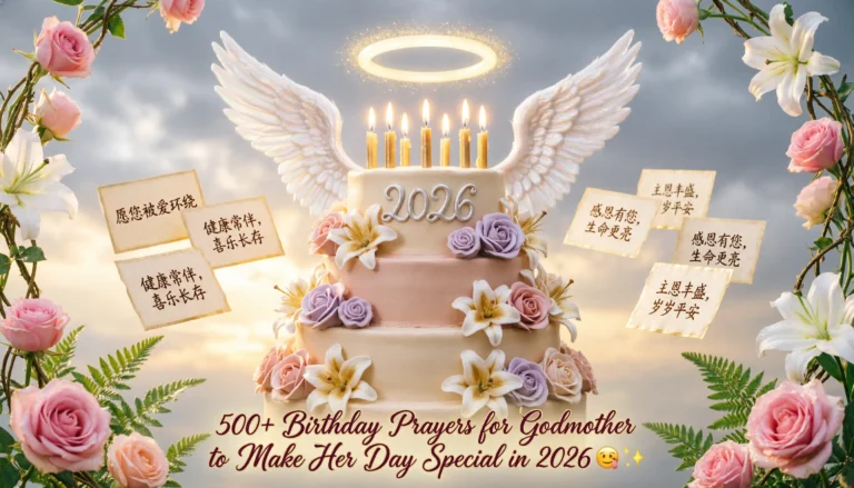 Birthday Prayers for Godmother