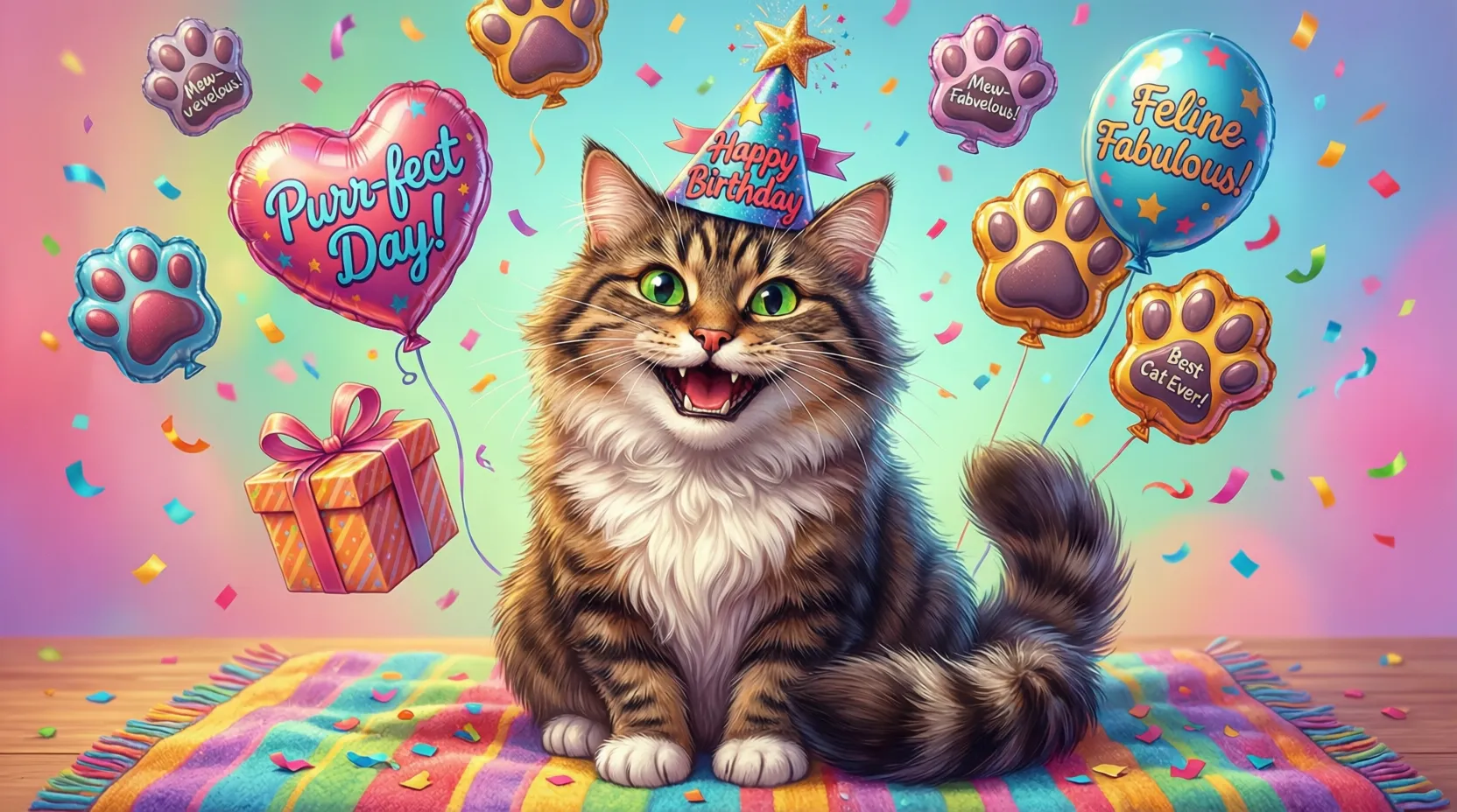 You are currently viewing 450+ Top Birthday Wishes for Cat Lovers That Will Make Them Smile 😺🎉