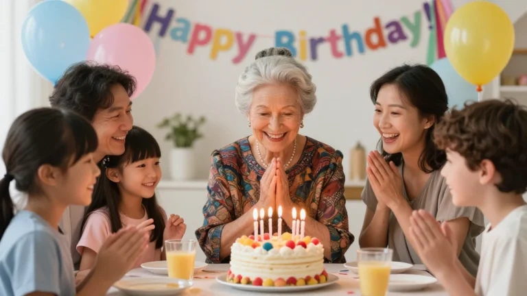 Birthday Wishes for Family Matriarch