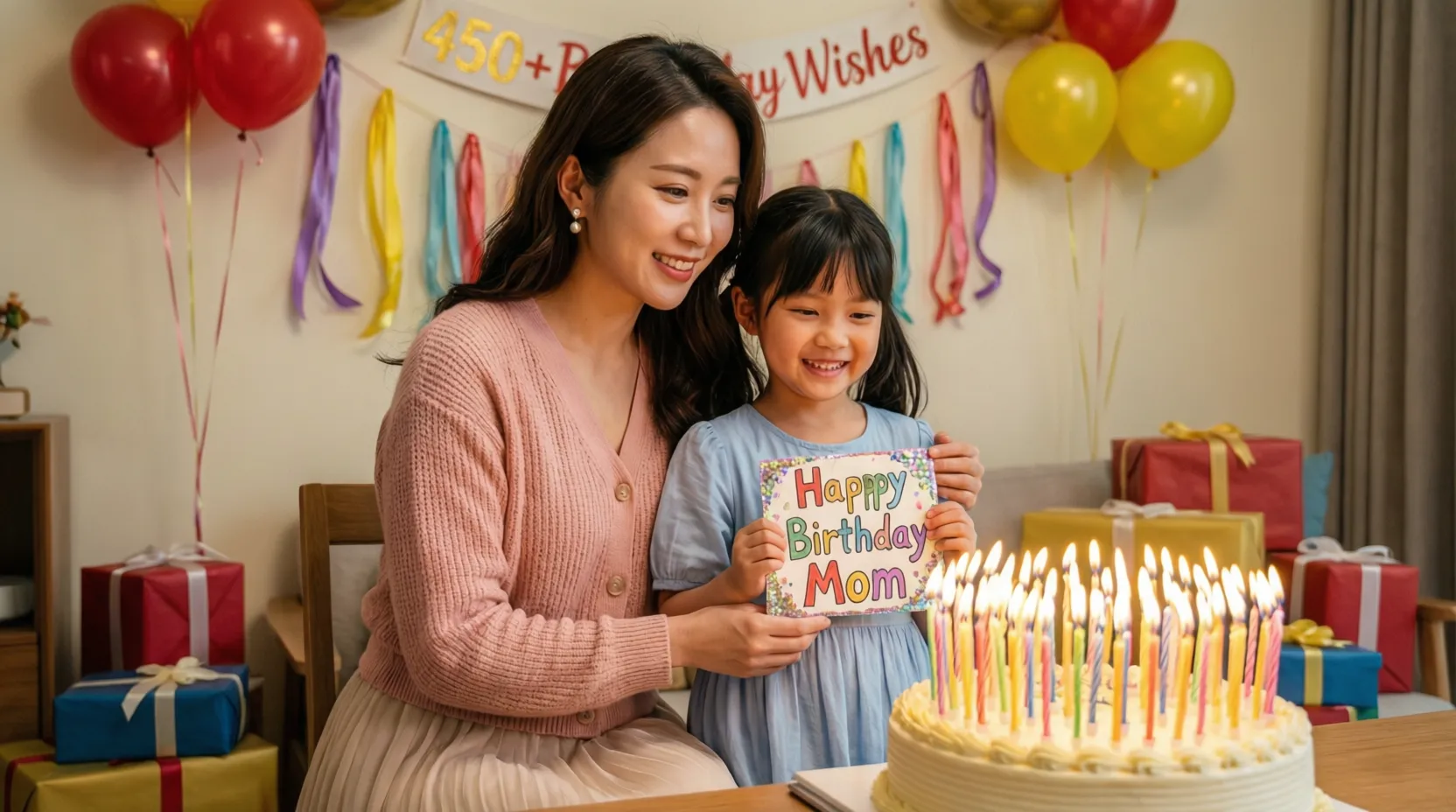 You are currently viewing 450+ Loving Birthday Messages for Mom From Her Daughter 💐