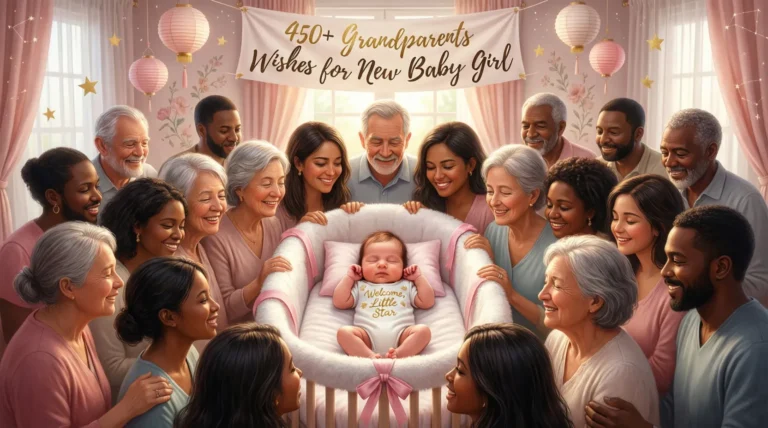 Grandparents Wishes for New Baby Girl