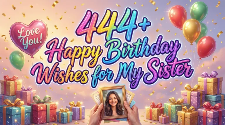 Happy Birthday Wishes for My Sister