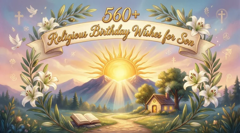 Religious Birthday Wishes for Son