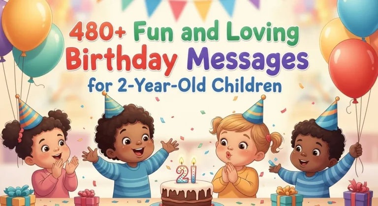Birthday Wishes for 2 Year Old Child