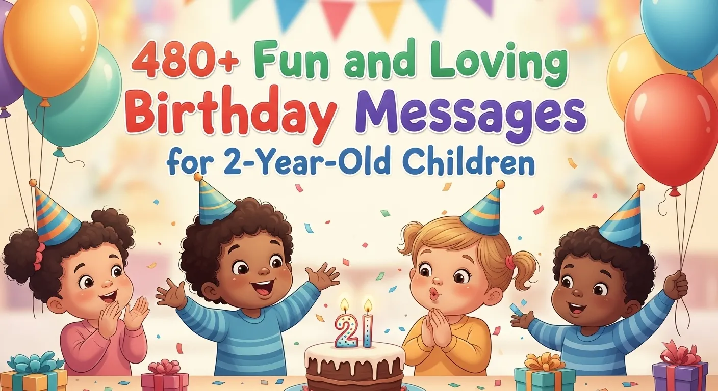Birthday Wishes for 2 Year Old Child