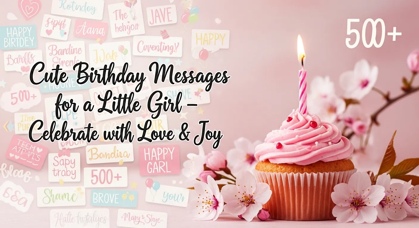 Birthday Wishes for a Little Girl