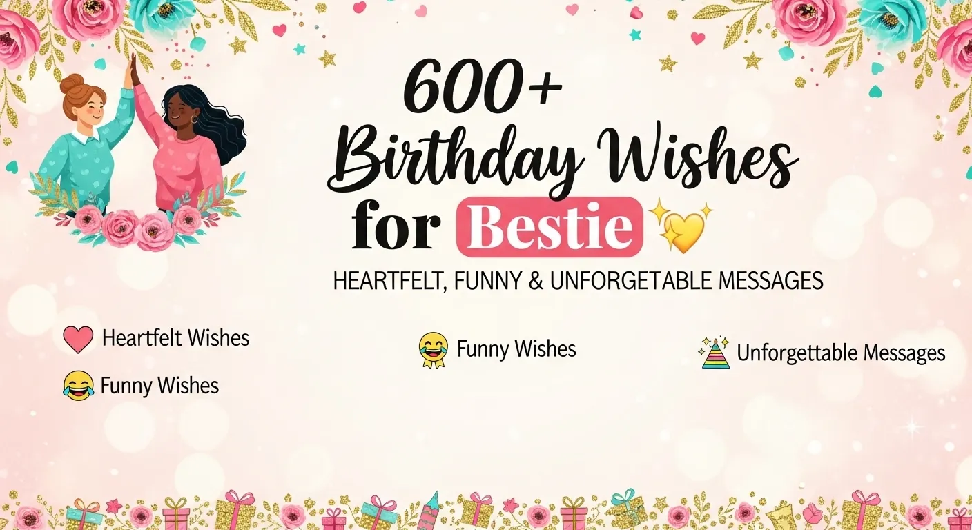 Birthday Wishes for Bestie