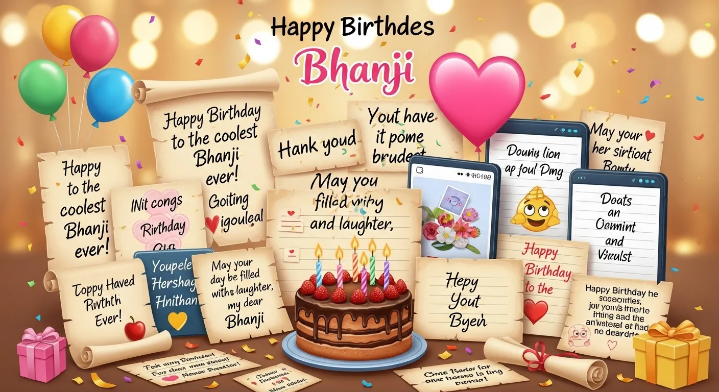 Birthday Wishes for Bhanji in English
