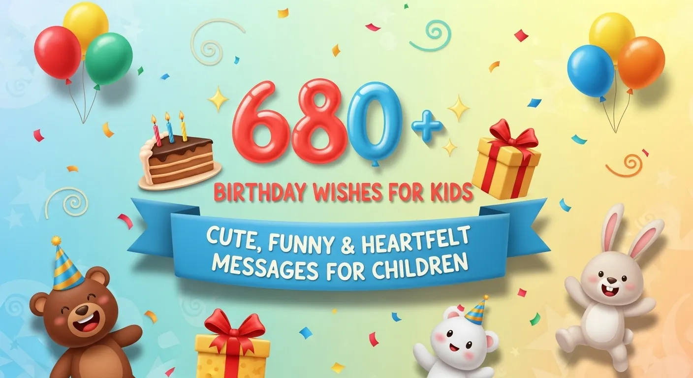 Birthday Wishes for Kids