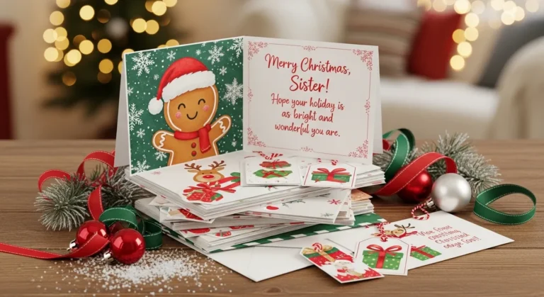 Christmas Wishes for Sister