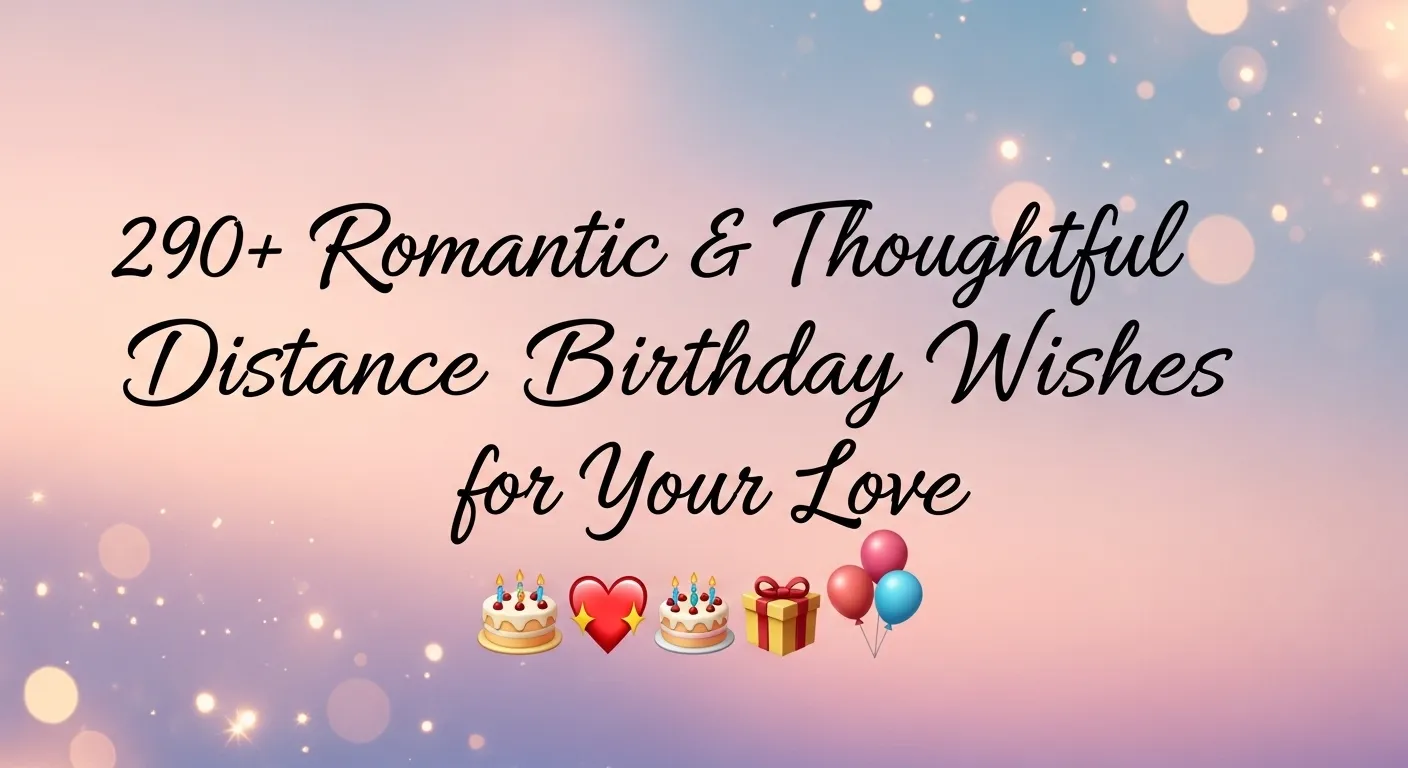 Distance Birthday Wishes for Boyfriend