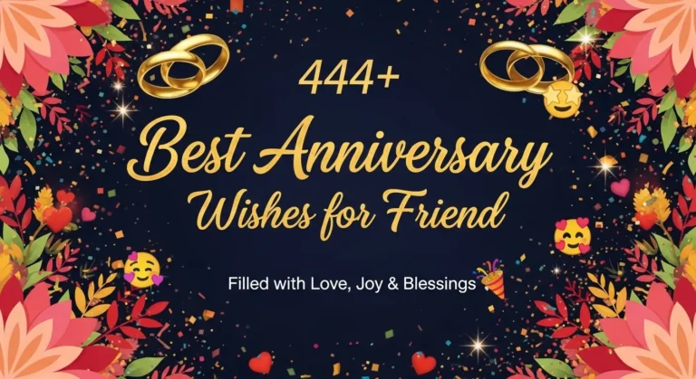 Anniversary Wishes for Friend