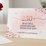 Anniversary Wishes for Wife