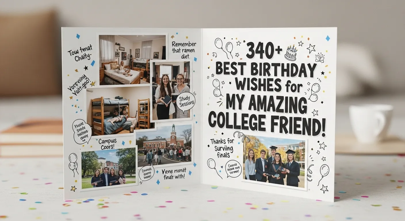 Best Birthday Wishes for College Friend