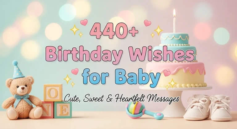 Birthday Wishes for Baby