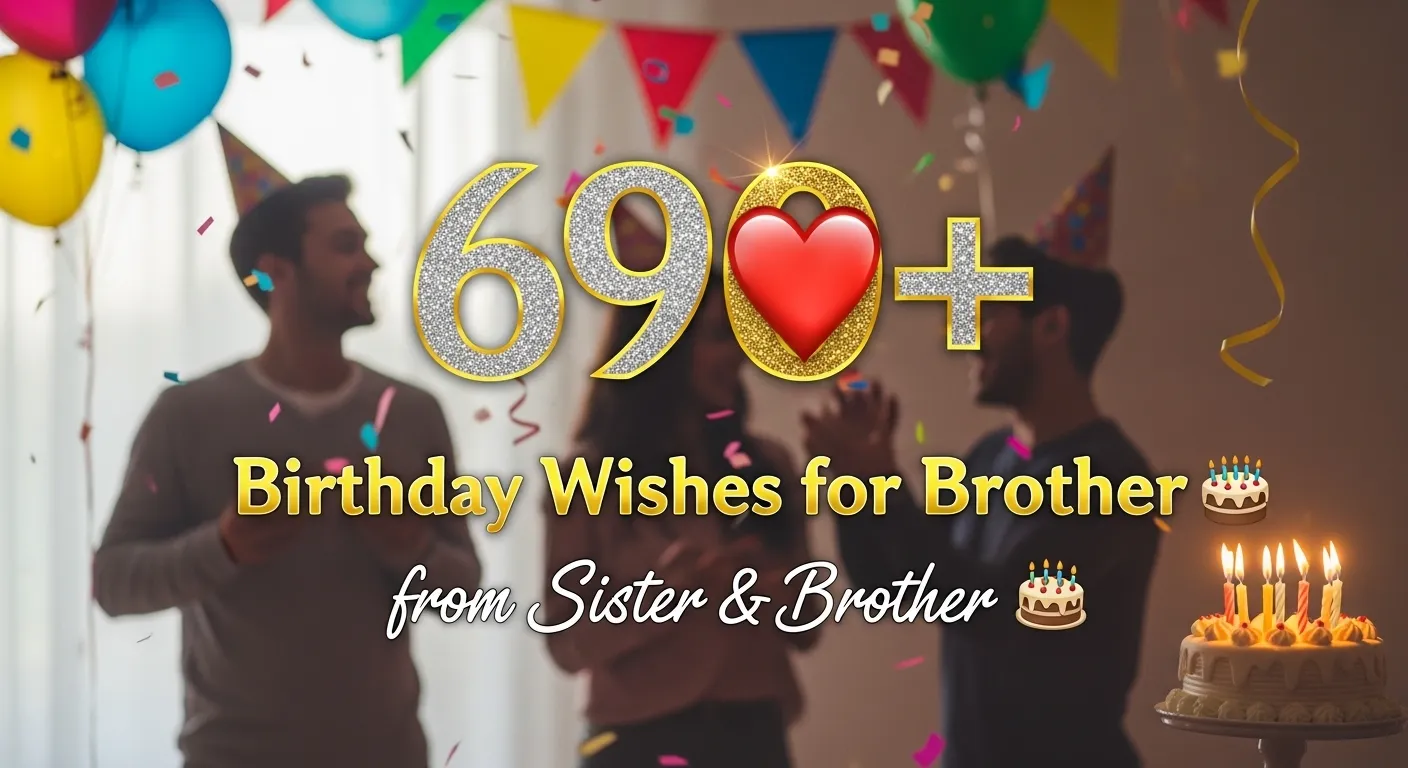 Birthday Wishes for Brother