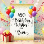 Birthday Wishes for Bua