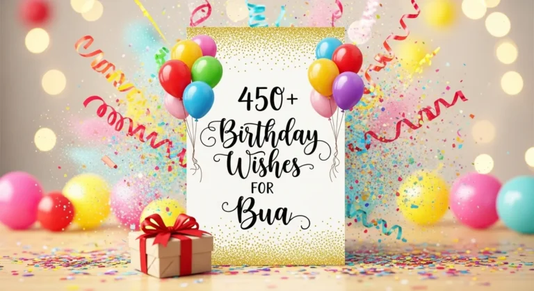 Birthday Wishes for Bua