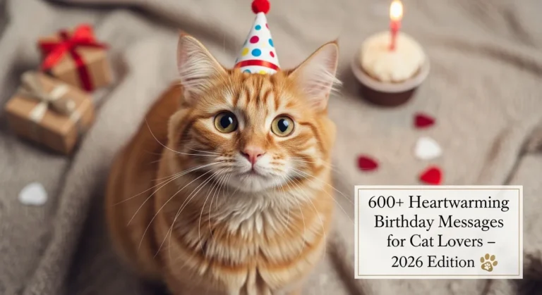 Birthday Wishes for Cat Lover