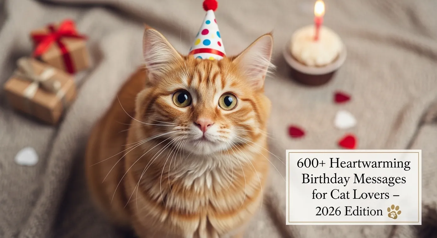 Birthday Wishes for Cat Lover