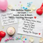 Birthday Wishes for Crush